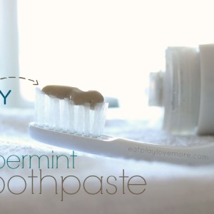 Homemade Peppermint Toothpaste